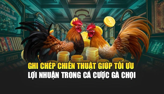 Ghi chép chiến thuật giúp tối ưu lợi nhuận trong cá cược gà chọi